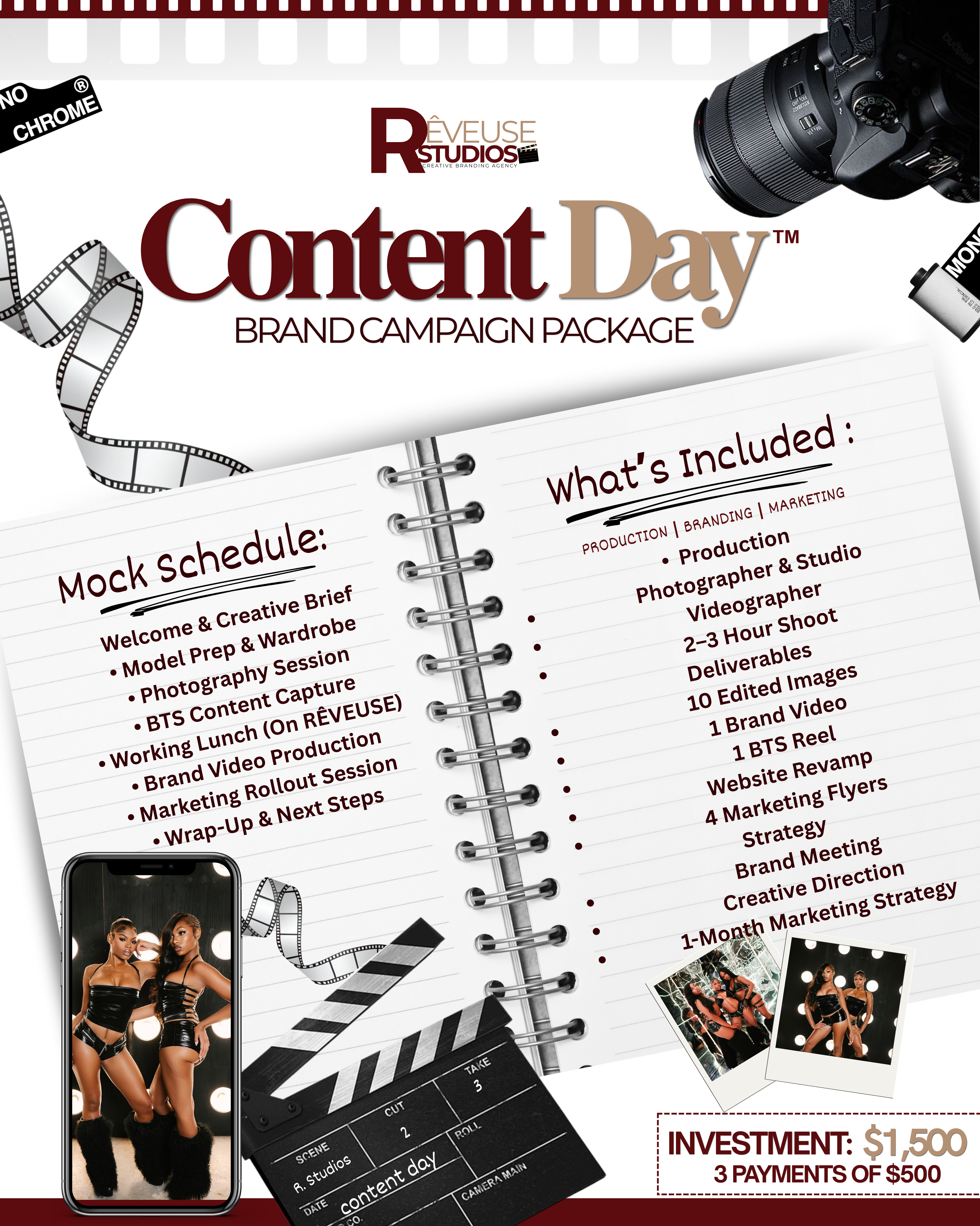 CONTENT DAY BRAND PACKAGE