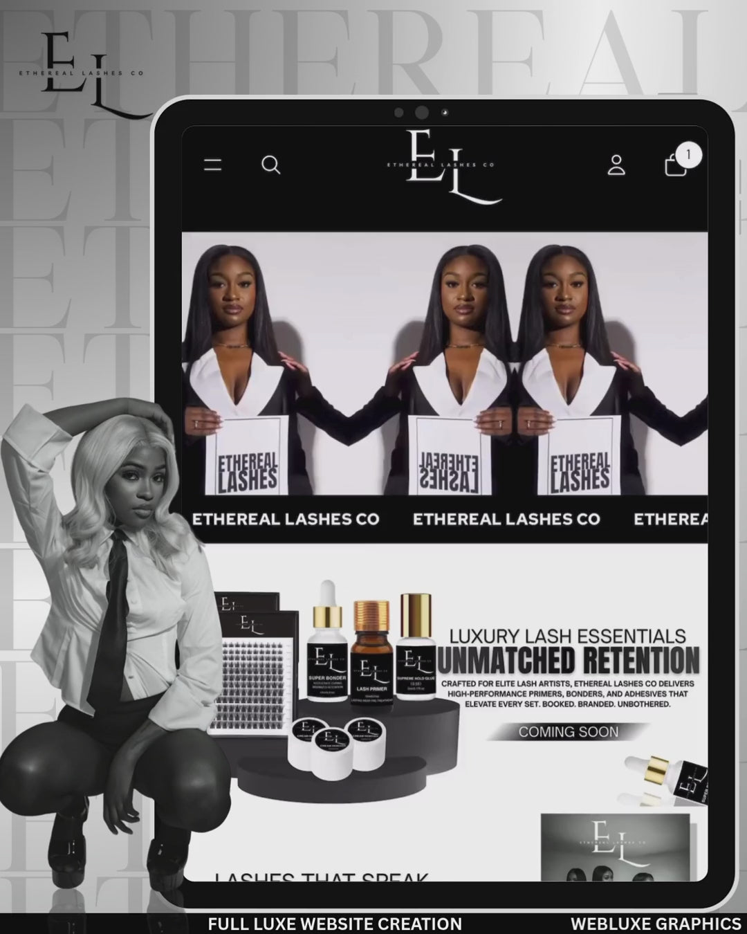 LUXE VIDEO SHOPIFY WEBSITE